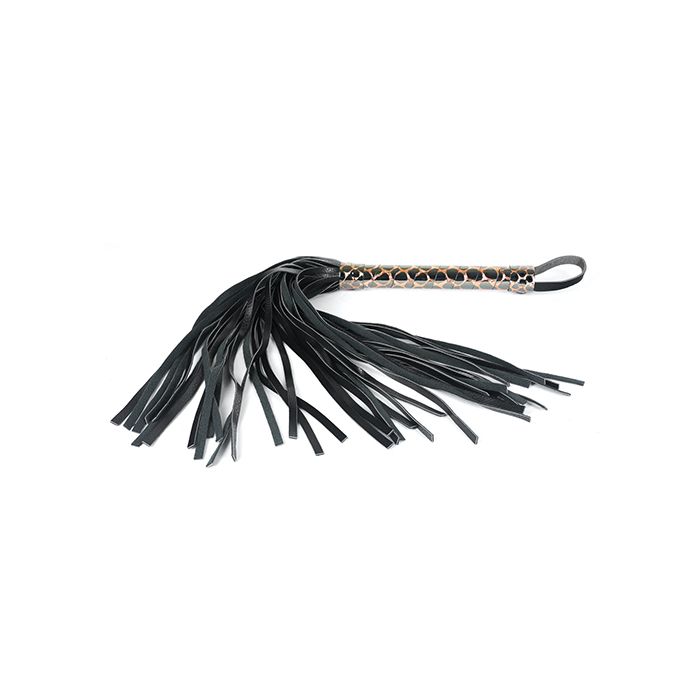 Spartacus Faux Leather Flogger - Gold