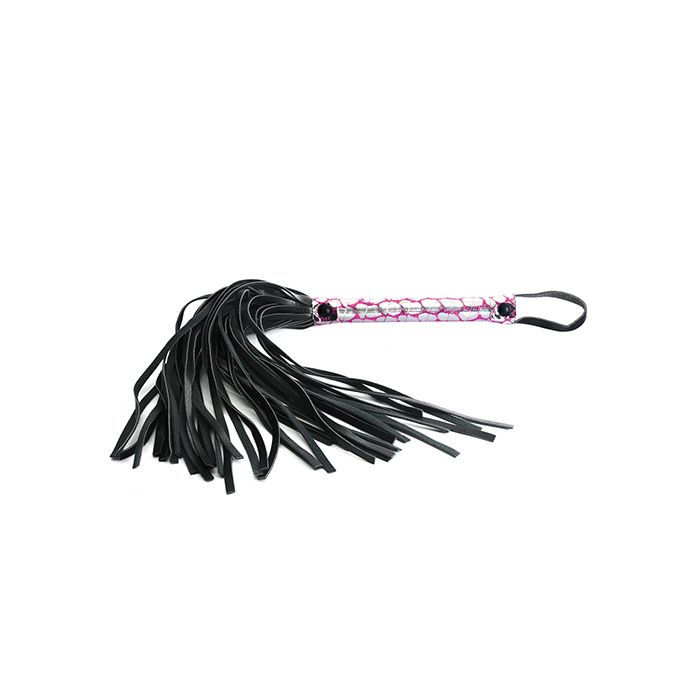 Spartacus Faux Leather Flogger - Pink