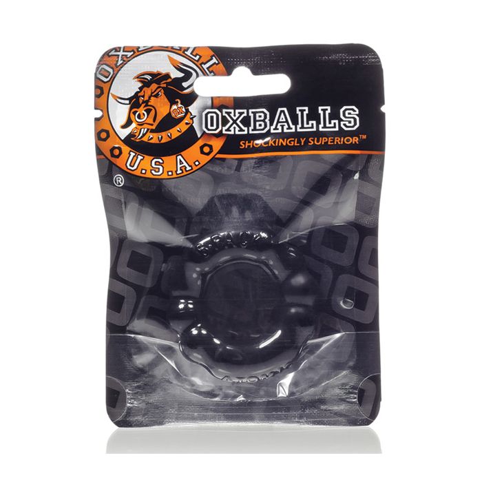 Oxballs Atomic Jock 6-Pack Shaped Cocking - Black