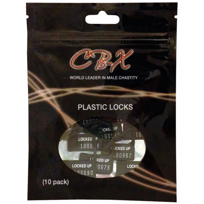 Plastic Cock Cage Lock - Pack of 10