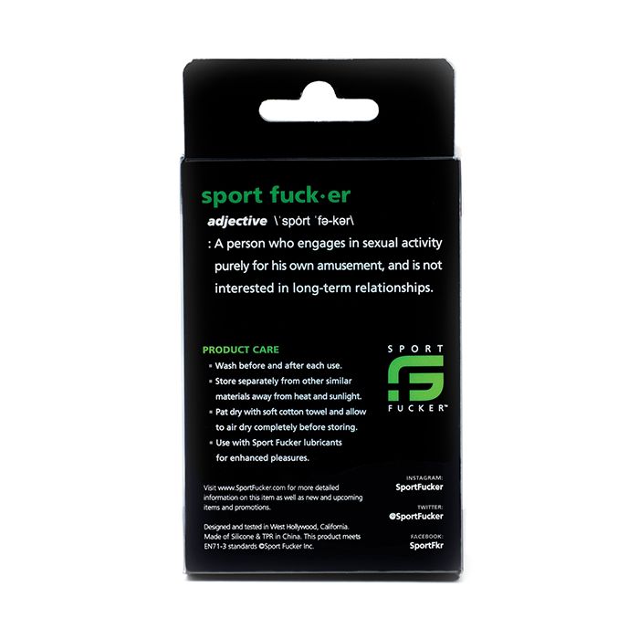 Sport Fucker Cum Stopper 2.0 - Black