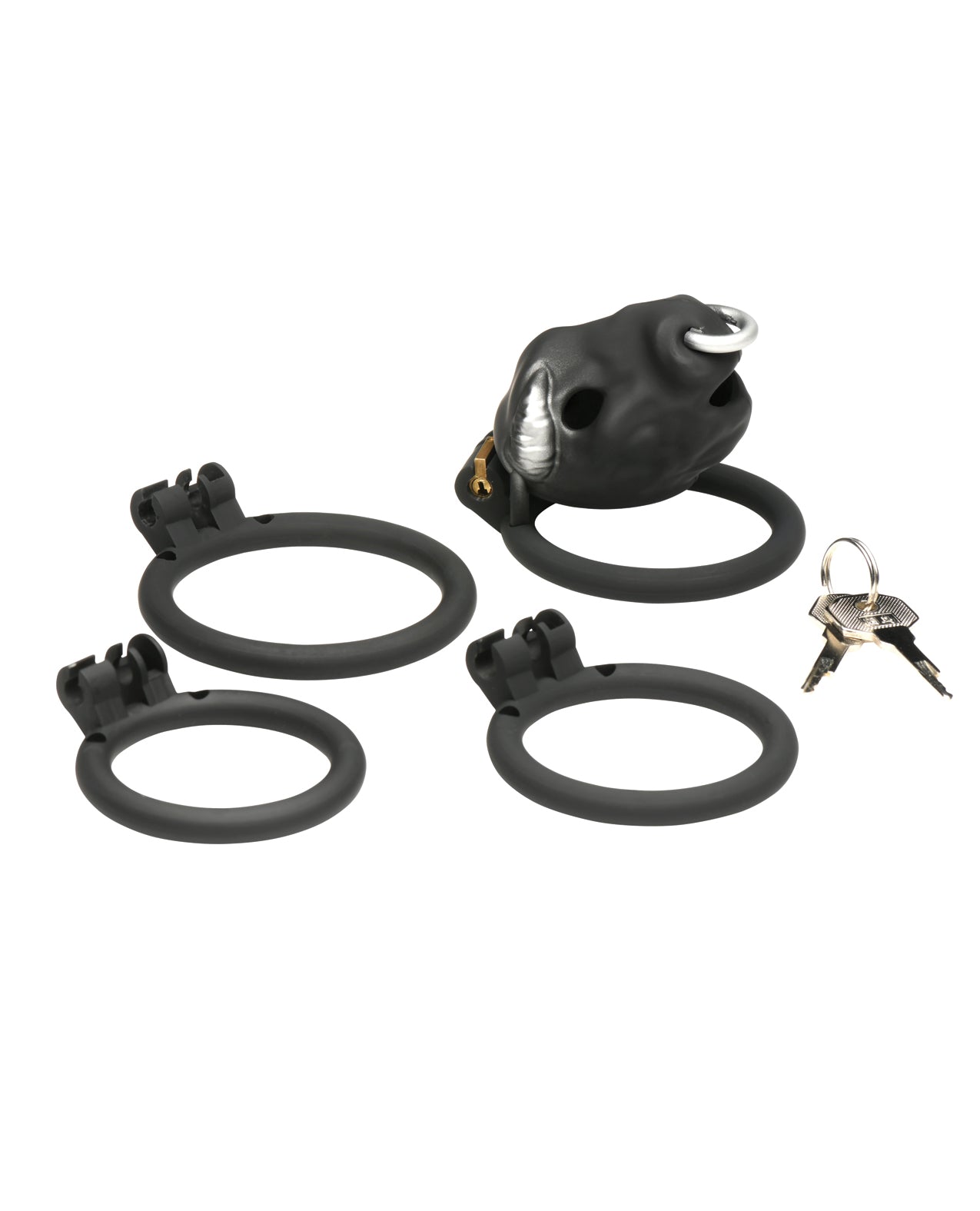 Master Series Bull Chastity Cage - Black
