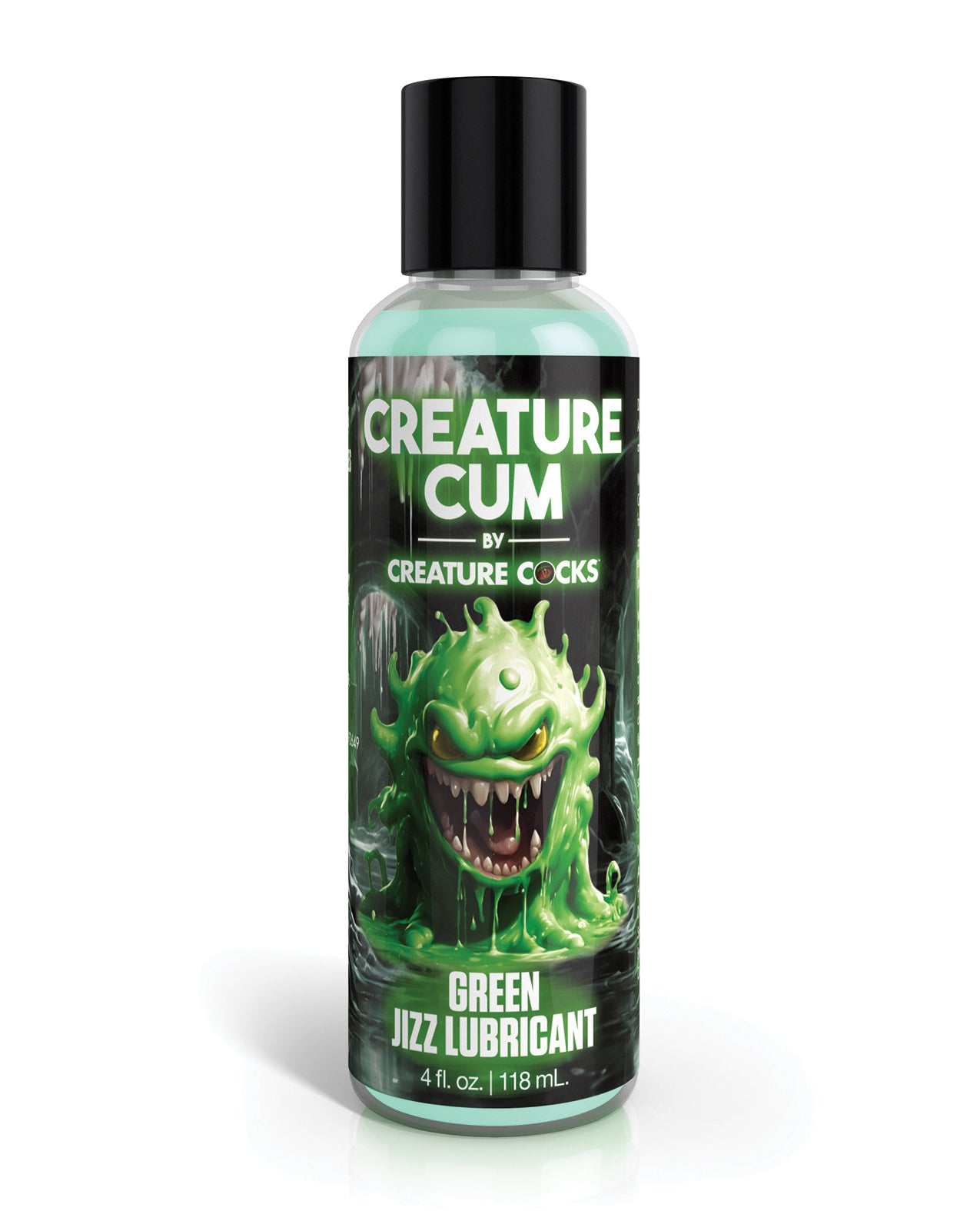 Creature Cocks - Creature Cum Green Water-Based Lubricant 4 oz