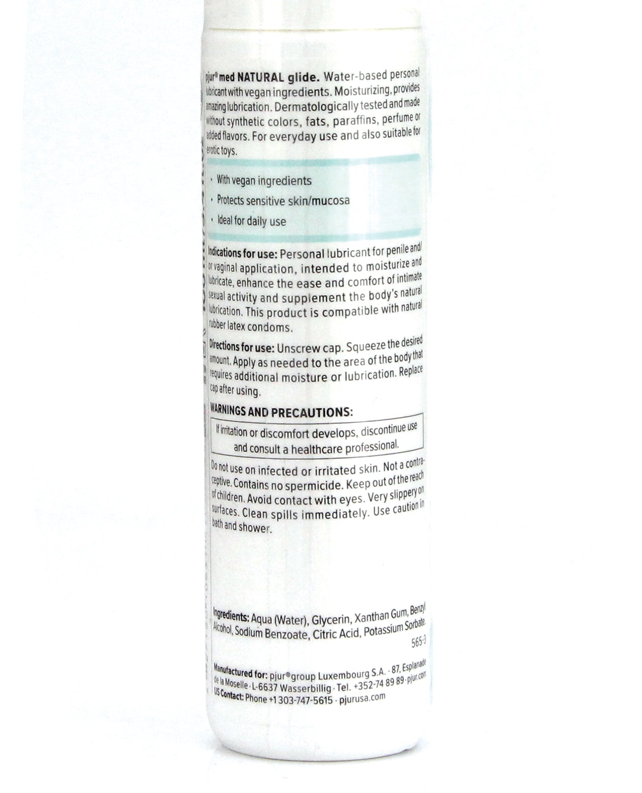 Pjur Med Natural Glide - 100 ml Bottle