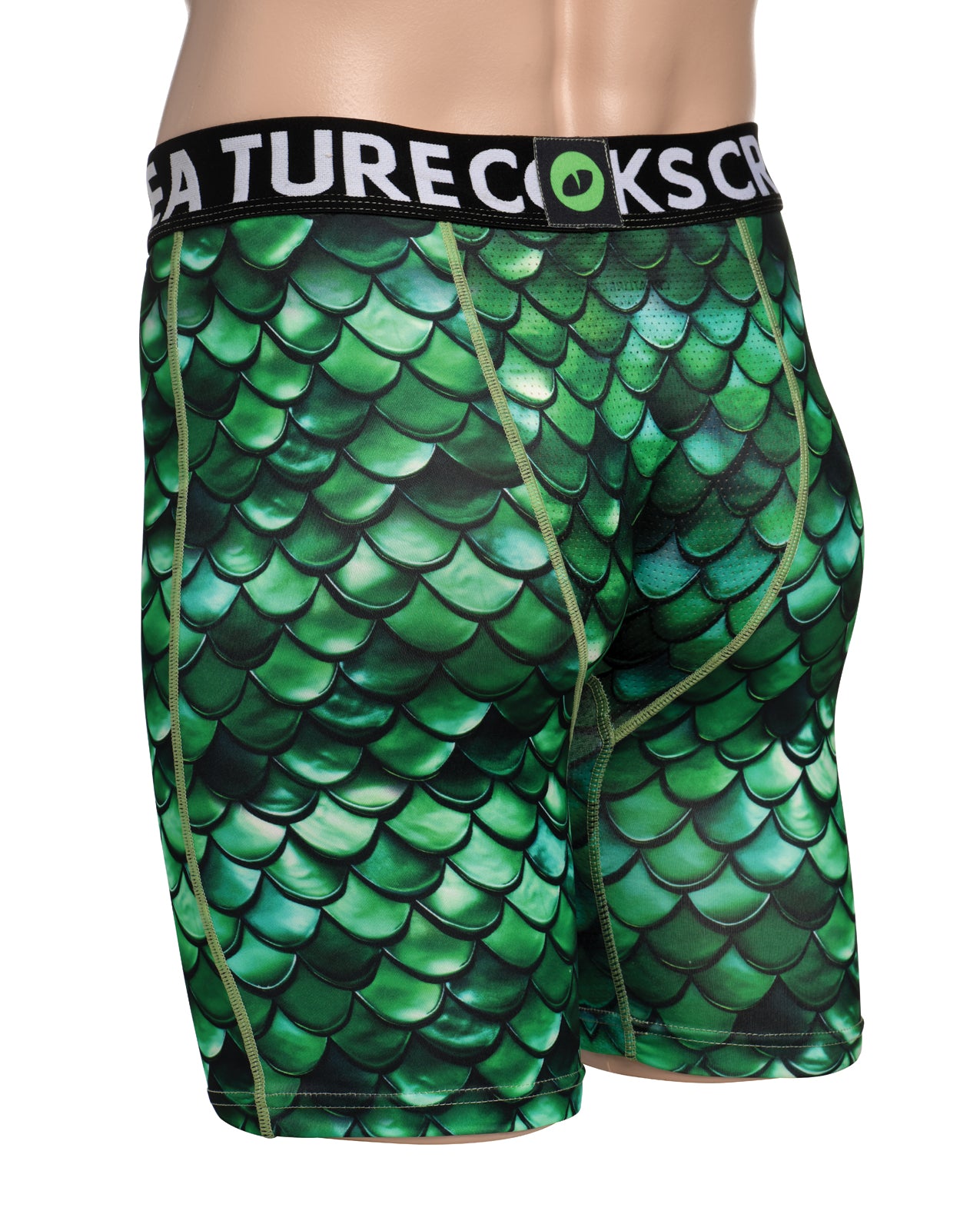 Creature Cocks - Creature Wear Cockness Monster Lake Creature Boxer Shorts - LG