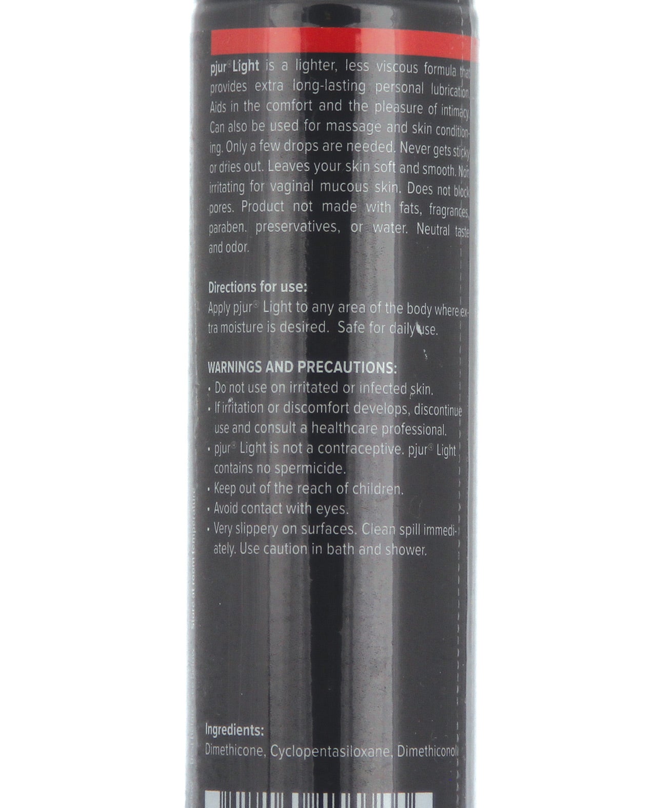 Pjur Original Light Silicone Personal Lubricant - 100 ml Bottle