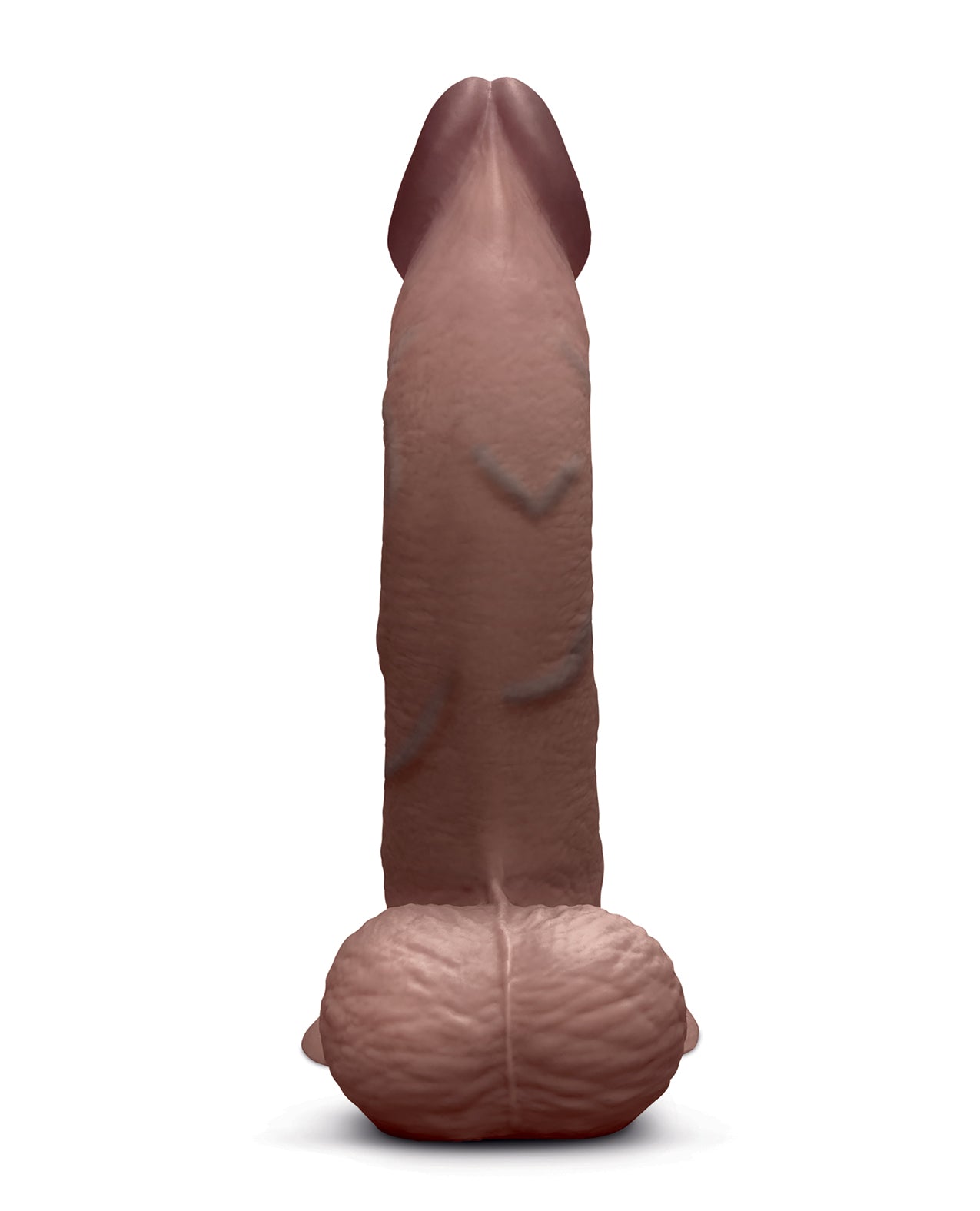 b-Vibe Slipskin 8" Curvy - Brown