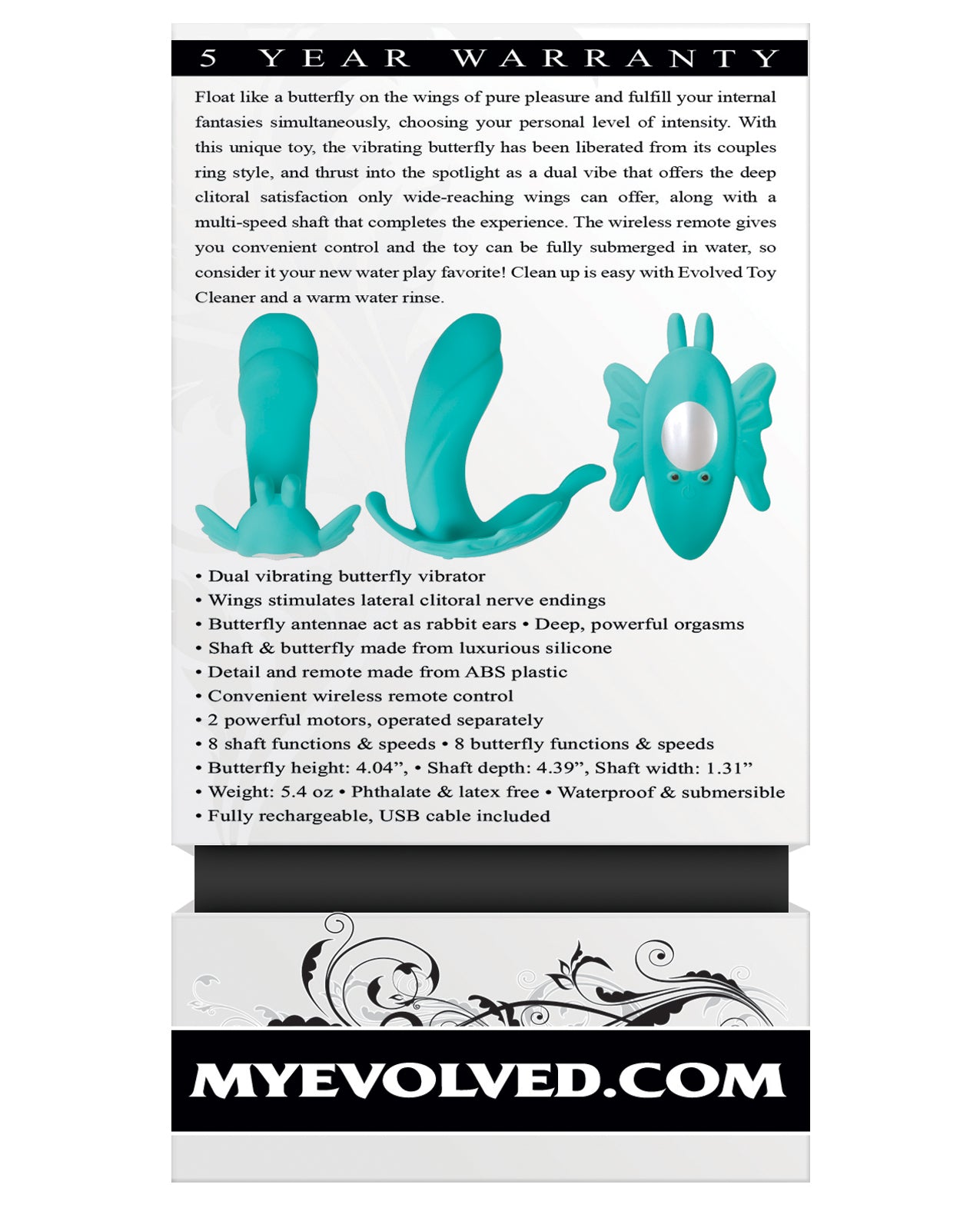 remote control vibrating butterfly Wireless Remote Control Butterfly Vibrator