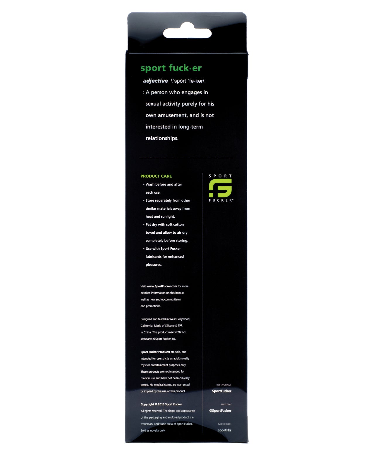 Sport Fucker Depth Charge Sound - Black