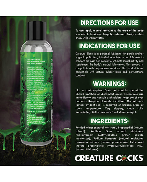 Creature Cocks - Creature Slime Water-Based Lubricant - 8oz