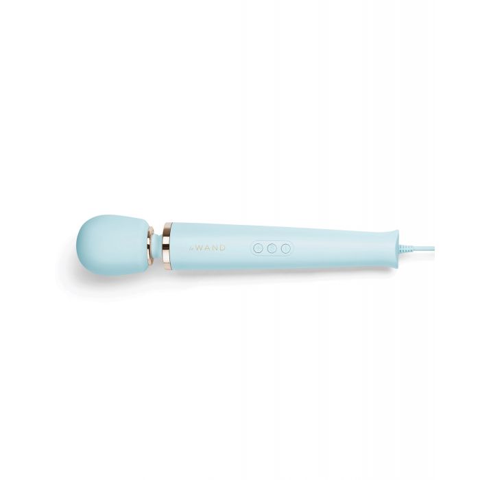Le Wand Powerful Plug-In Vibrating Massager - Sky Blue