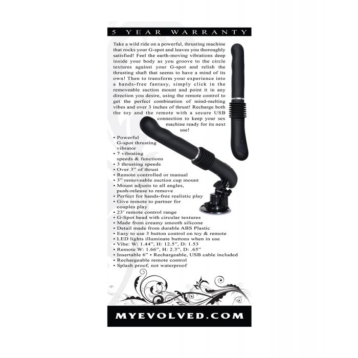 Evolved G Force Thruster - Black