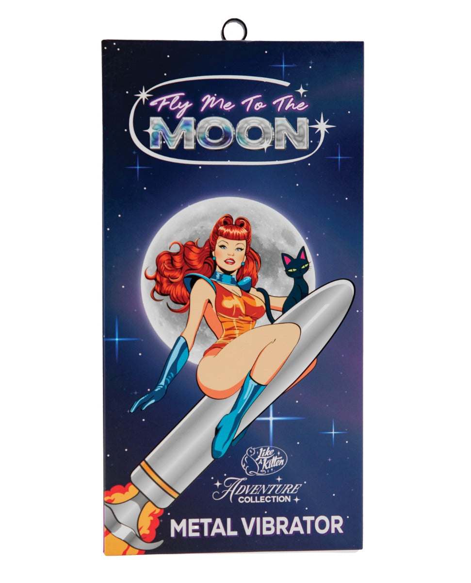 Natalie's Toy Box Fly Me To The Moon Metal Vibrator