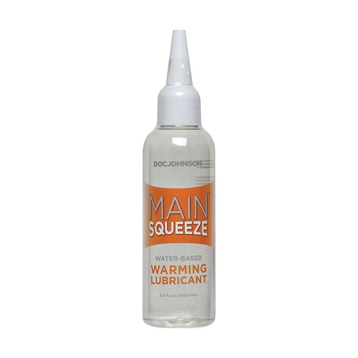 Main Squeeze Warming Water-Based Lubricant - 3.4 oz