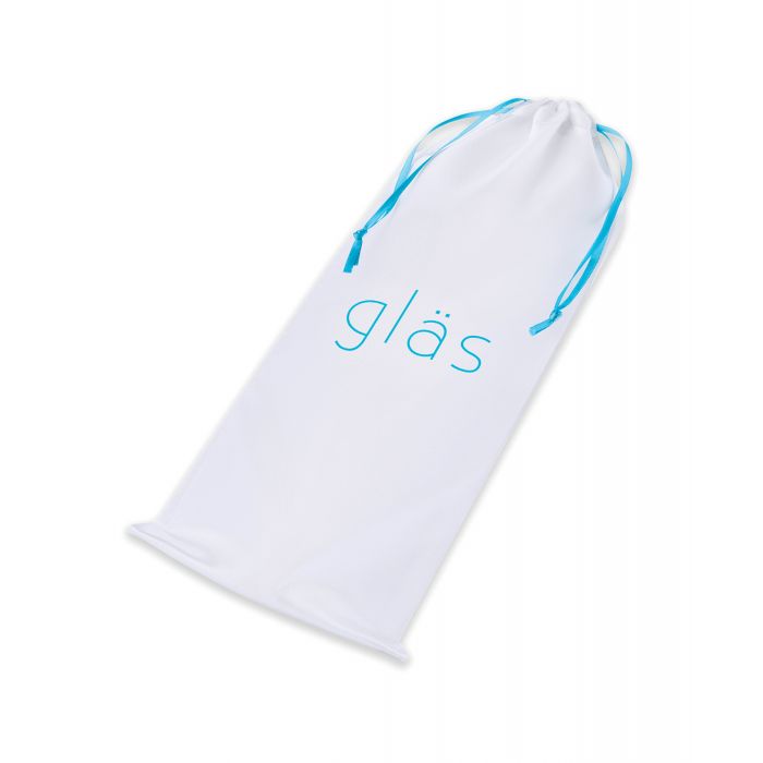 Glas 7" Realistic Head Glass Dildo - Clear