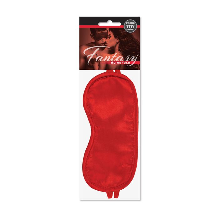 Erotic Toy Company Satin Fantasy Blindfold - Red