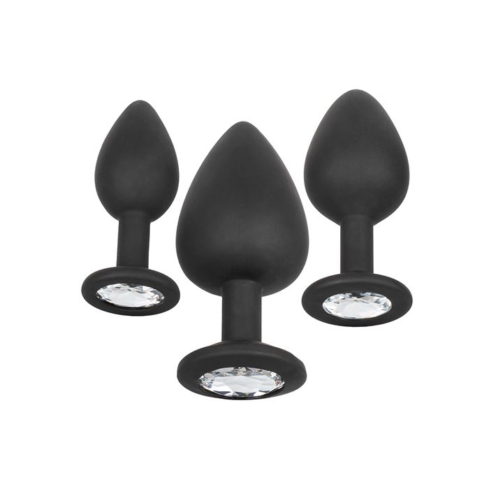 Silicone Gem Anal Kit - Black