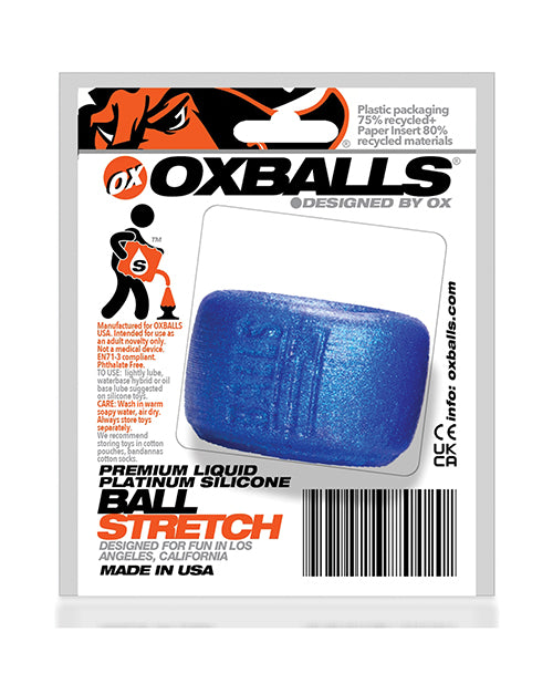 Oxballs Silicone Balls-T Ball Stretcher - Blueballs