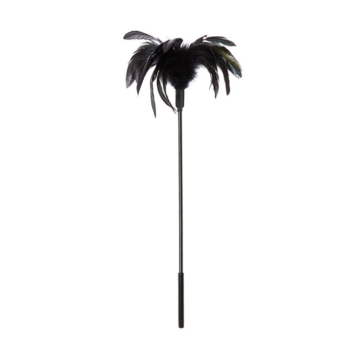 Sportsheets Body Tickler Starburst Feather - Black