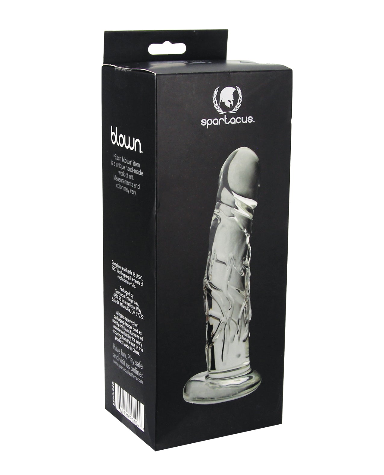 Blown Realistic Glass Medium - Clear