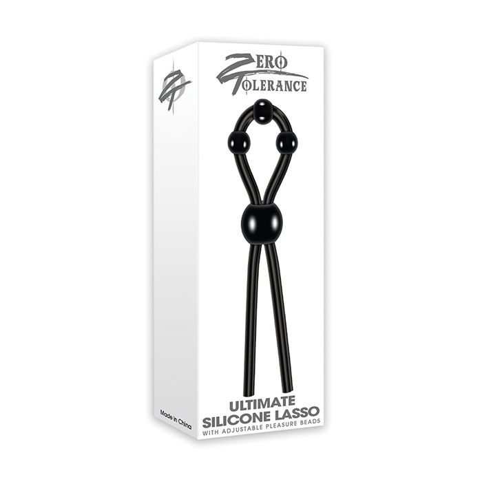 Zero Tolerance Ultimate Lasso Cock Ring - Black