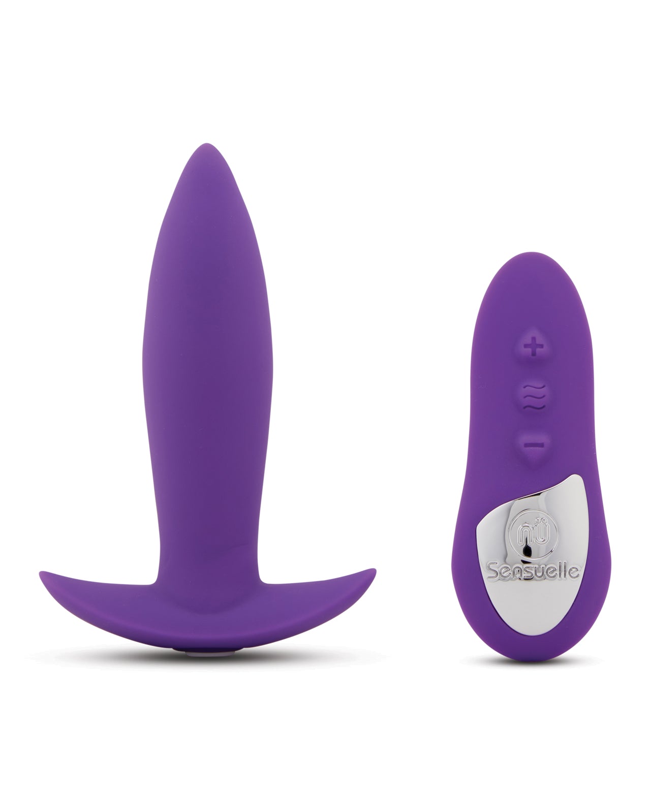 Nu Sensuelle Remote Control Rechargeable Mini Plug - Purple
