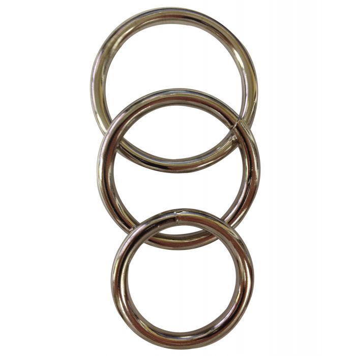 Sportsheets Metal O-Ring - Pack of 3