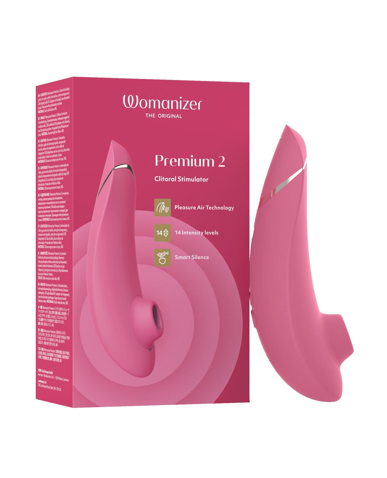 Womanizer Premium 2 - Raspberry