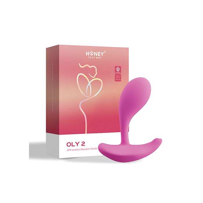 Honey Play Box Oly 2 Pressure Sensing App-Enabled Wearable Clit & G Spot Vibrator