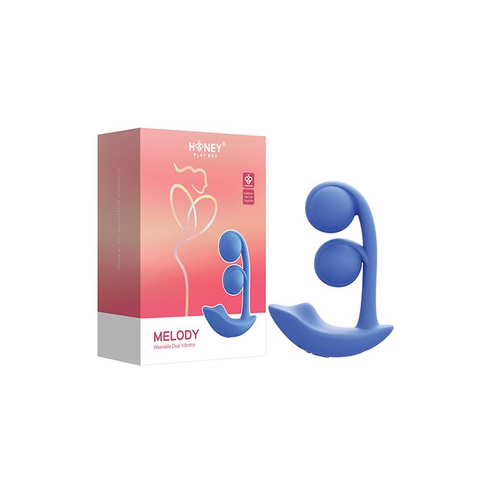 Honey Play Box Melody Twin Balls Clit & G-Spot Vibrator