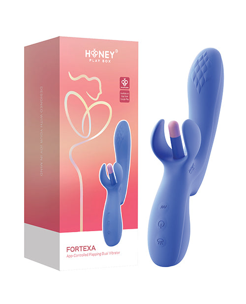 Honey Play Box Fortexa Flapping Clit & G-Spot Vibrator with App Control