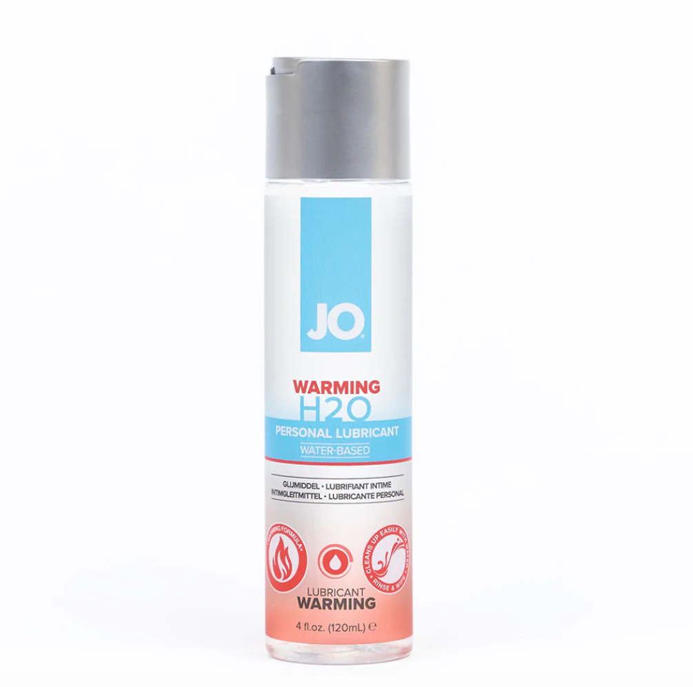 JO H2O Warming Water-Based Lubricant 4 oz.