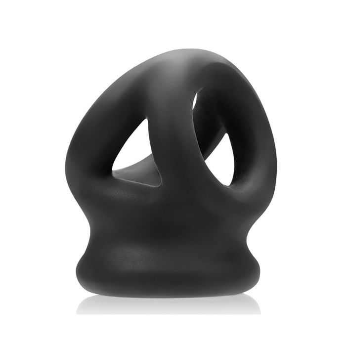 Oxballs Tri-Squeeze Cocksling/Ball Stretcher - Black Ice