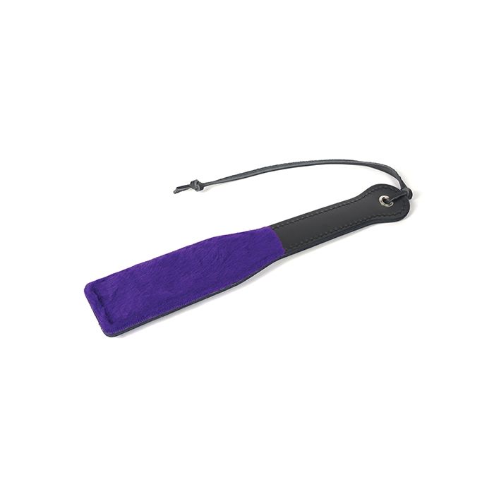 Spartacus 12" Faux Fur Paddle - Purple