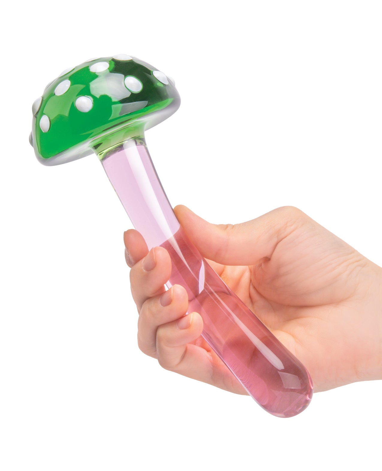 Glas 7.5" Magic Mushroom Dildo