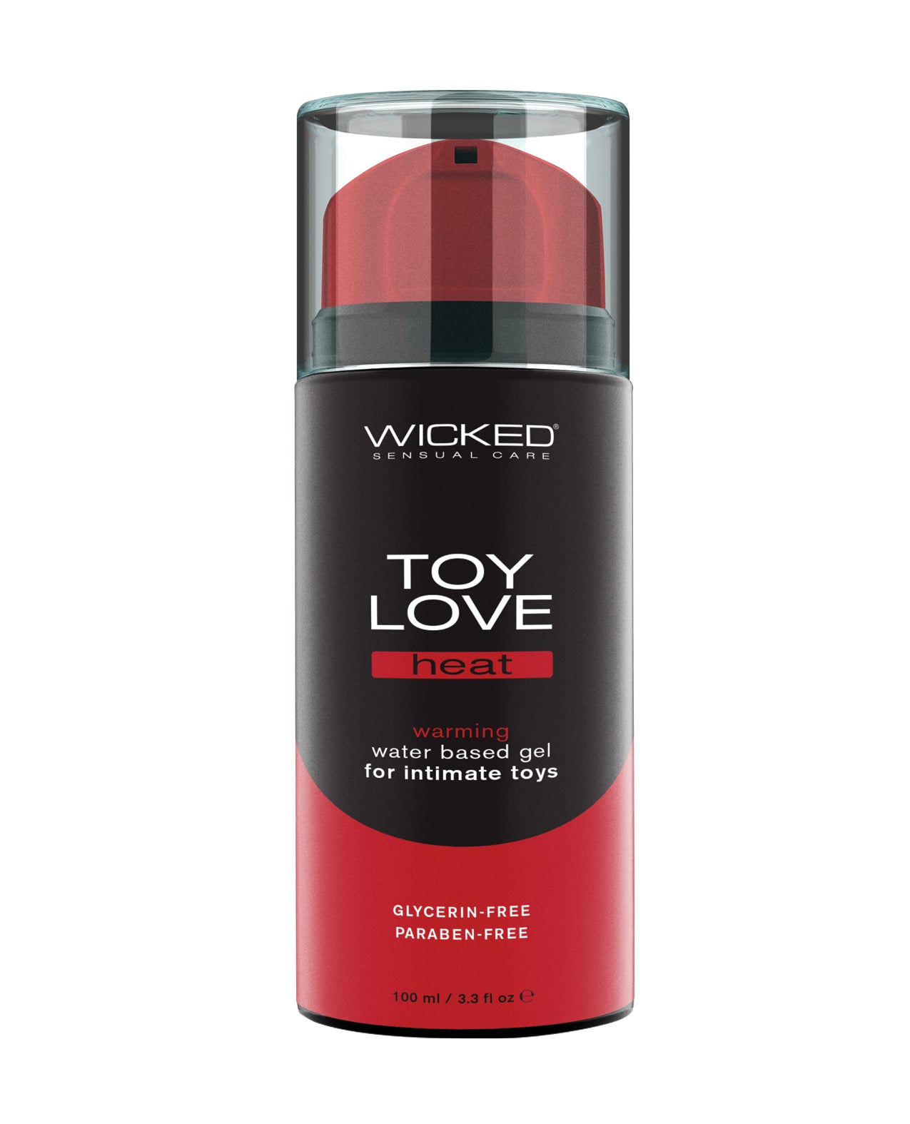 Wicked Sensual Care Toy Love Heat Water Based Warming Lubricant - 3.3 oz