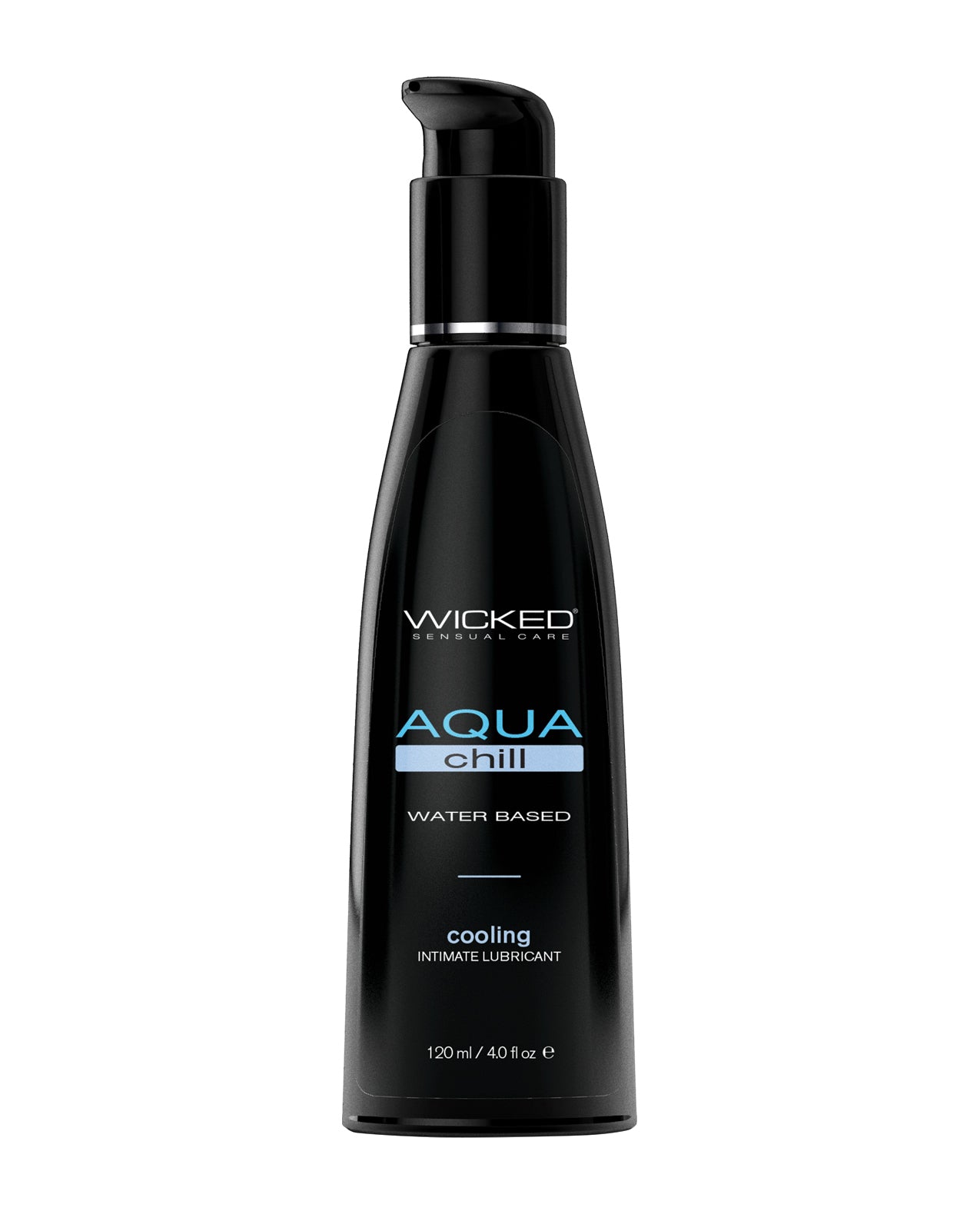 Wicked Sensual Care Aqua Chill Water Based Cooling Lubricant -  4 oz