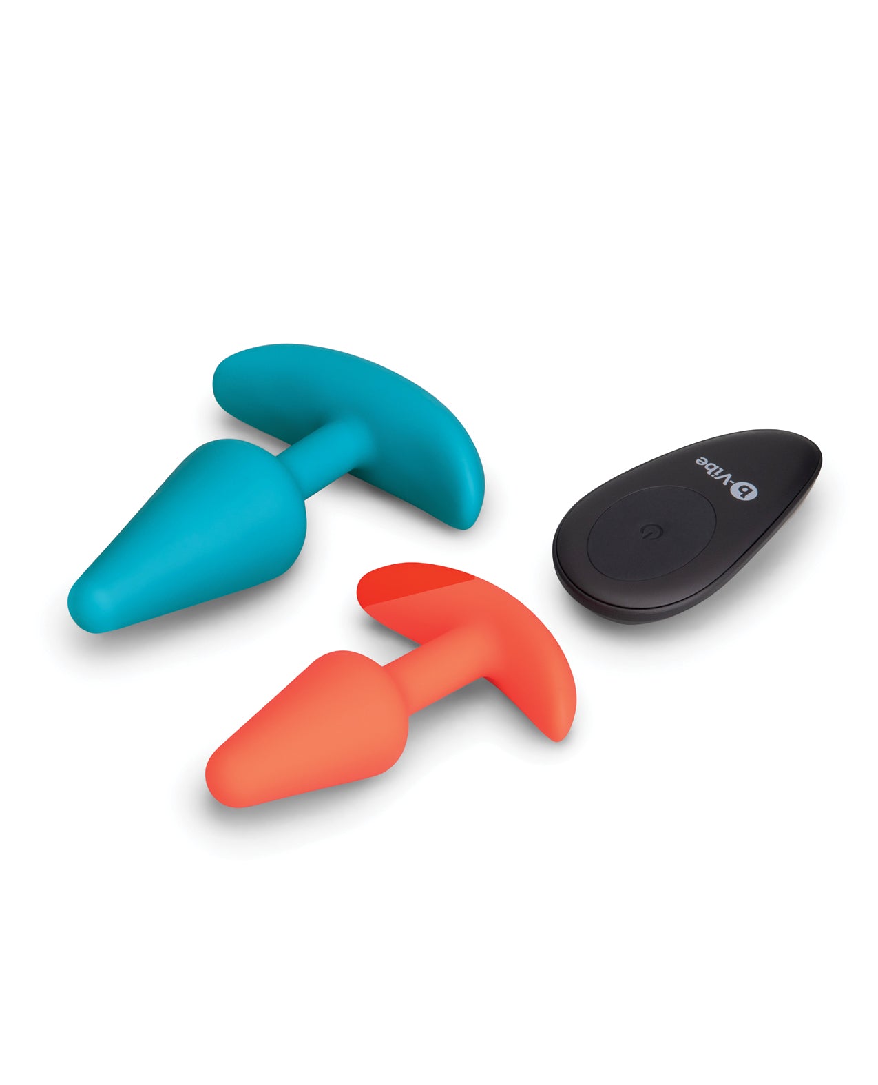 Anal Training Bundle 2-Piece Set Includes Beginner Plug & Rechargeable Vibrating Plug w/Remote