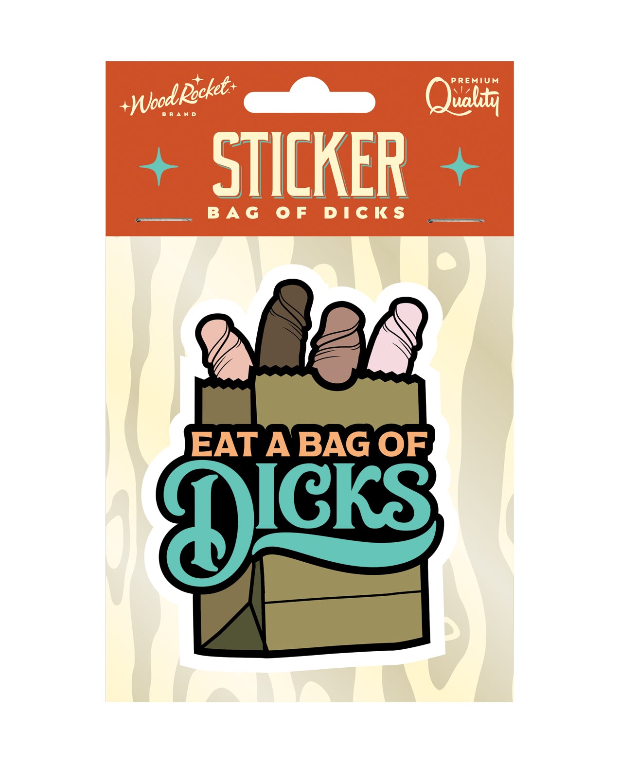 Eat A Bag Of Dicks Sticker