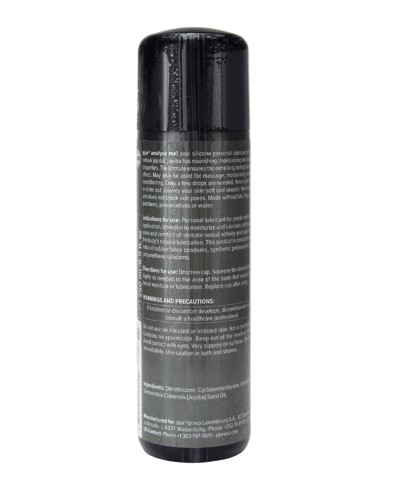 Pjur Analyse Me Silicone Personal Lubricant - 250 ml Bottle