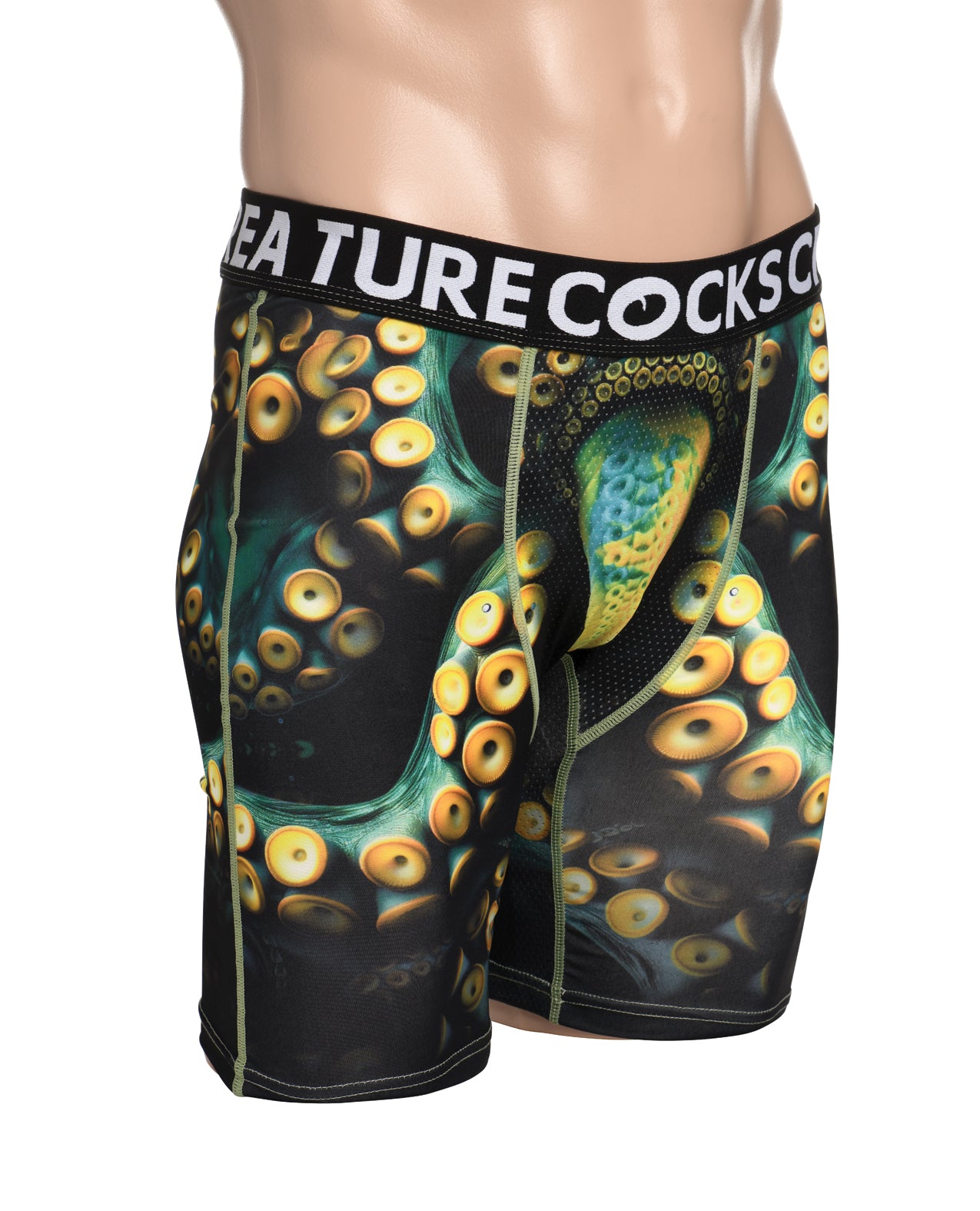 Creature Cocks - Creature Wear Monstropus Tentacled Monster Boxer Shorts - XL