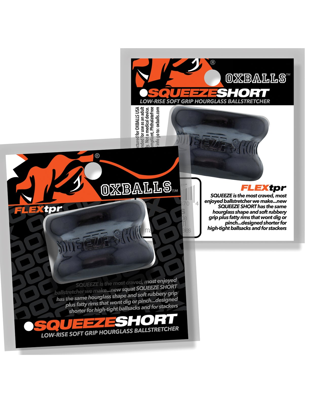 Oxballs Squeeze Short Ball Stretcher - Black