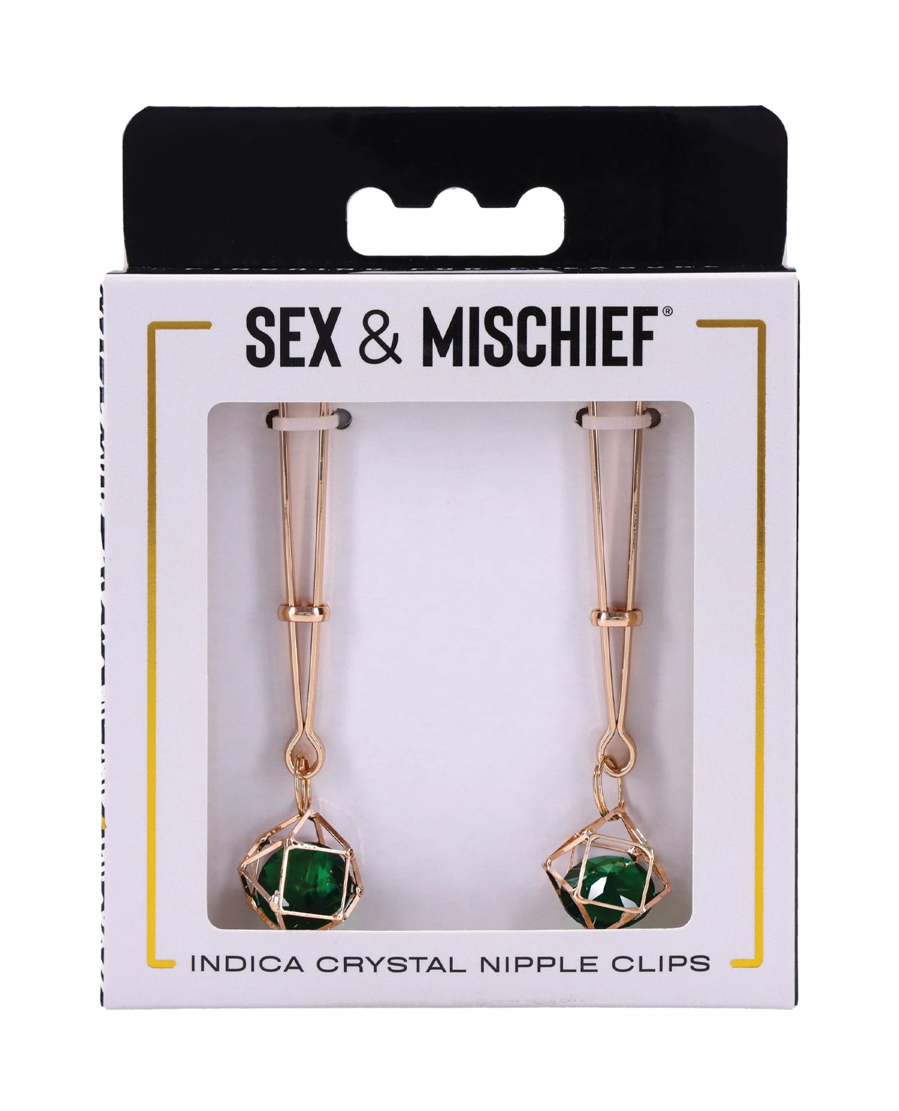 Sex & Mischief Indica Crystal Nipple Clips