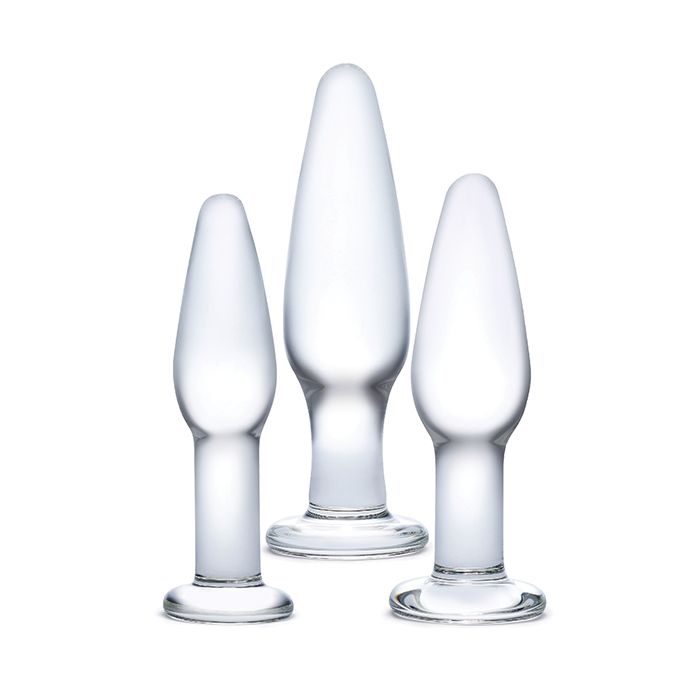 Glas 3 pc Glass Anal Training Kit