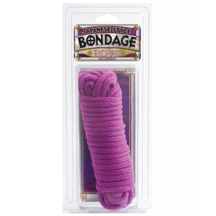Japanese Style Bondage Cotton Rope - Purple