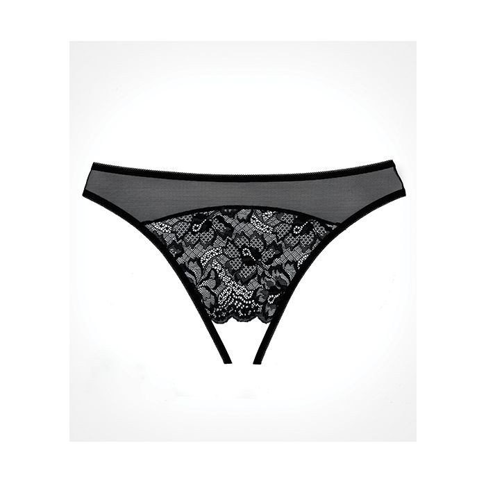 Adore Just a Rumor Panty Black O/S