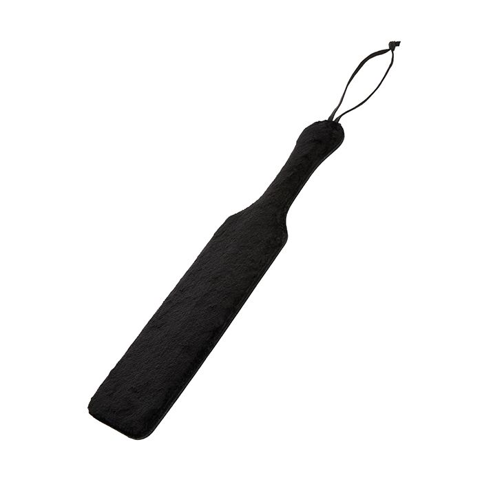 Sportsheets Leather Paddle w/Black Fur