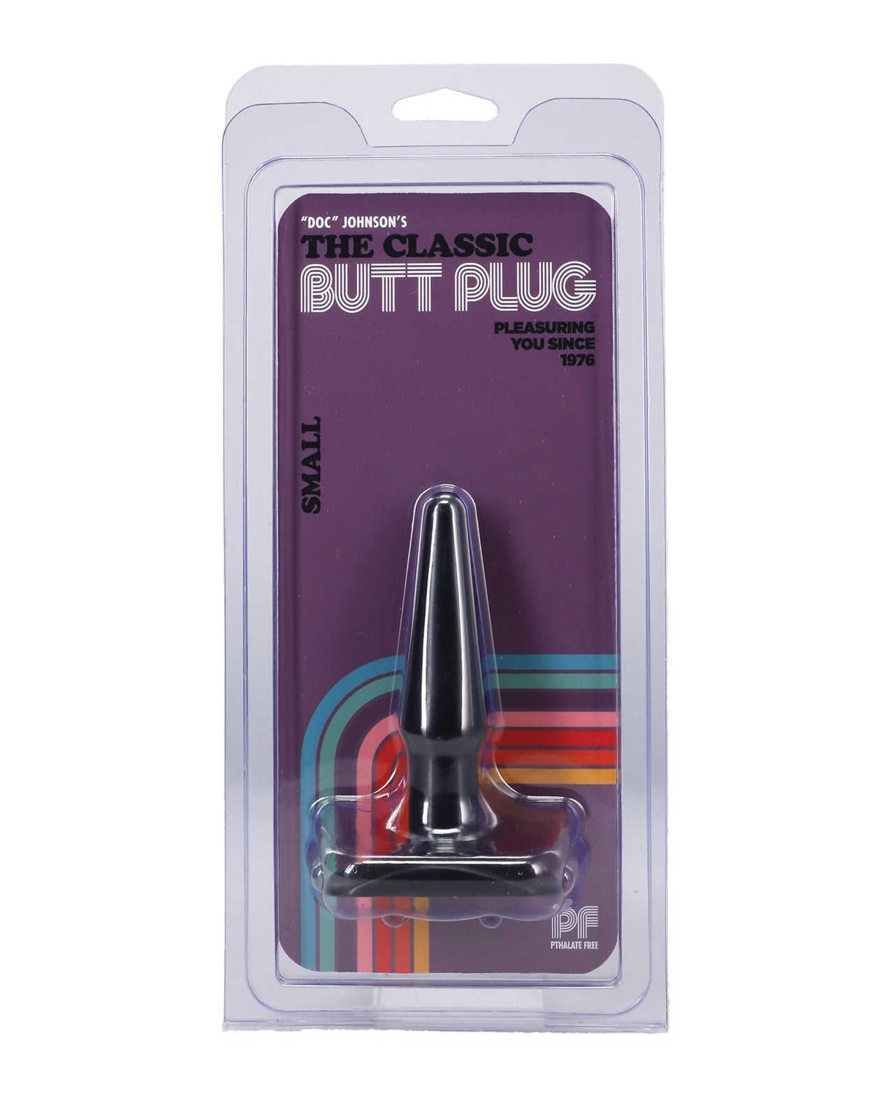 Classic Butt Plug - Small Black