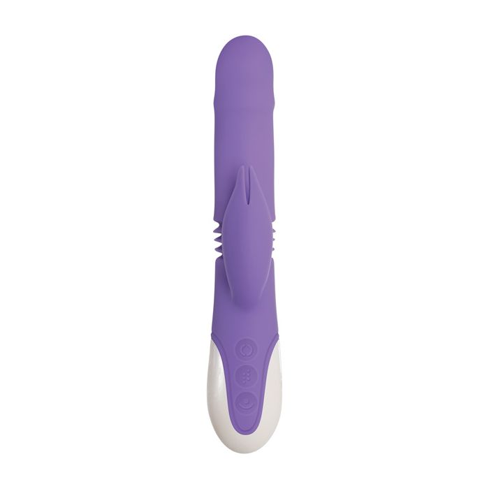 Evolved Thick & Thrust Bunny Dual Stim Rechargeable - Purple
