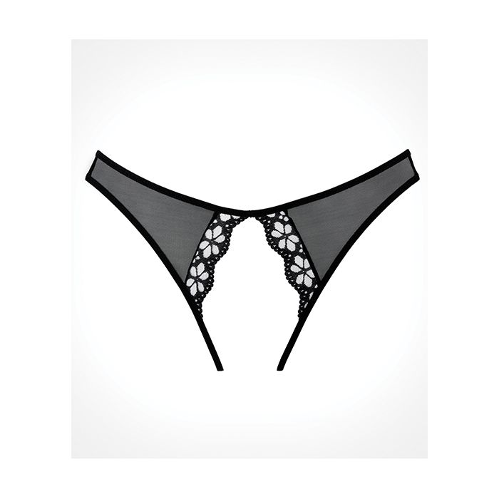Adore Mirabelle Plum Panty Black O/S